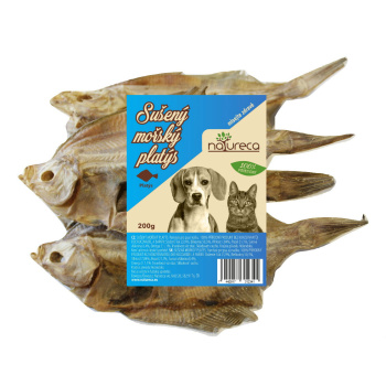 Natureca platýs mořský sušený 200g Obrázek