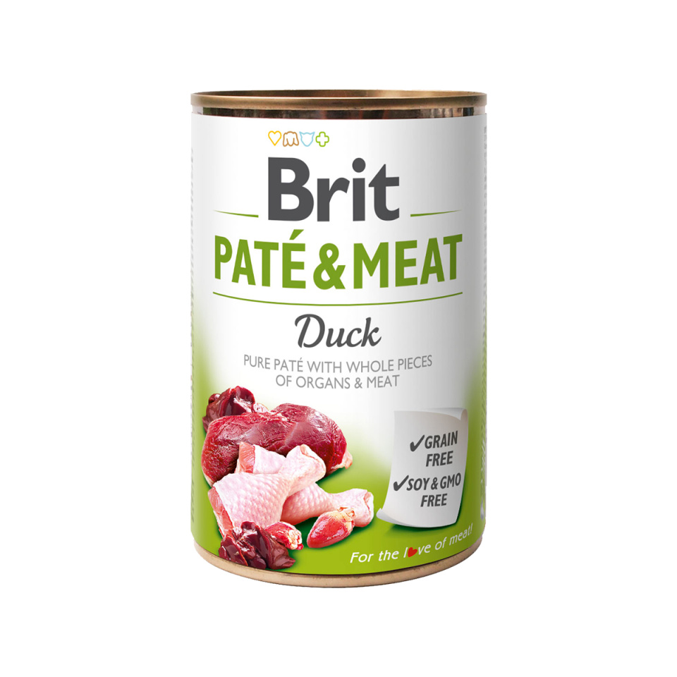 Brit Dog konz Paté & Meat Duck 400g + Množstevní sleva Obrázek