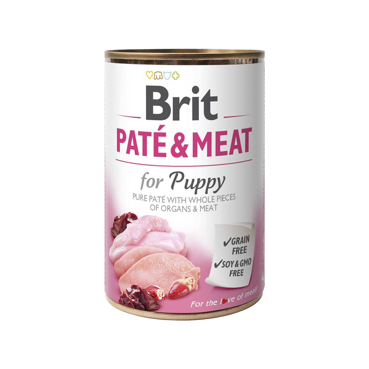 Brit Care Brit Dog konz Paté & Meat Puppy 400g Obrázek