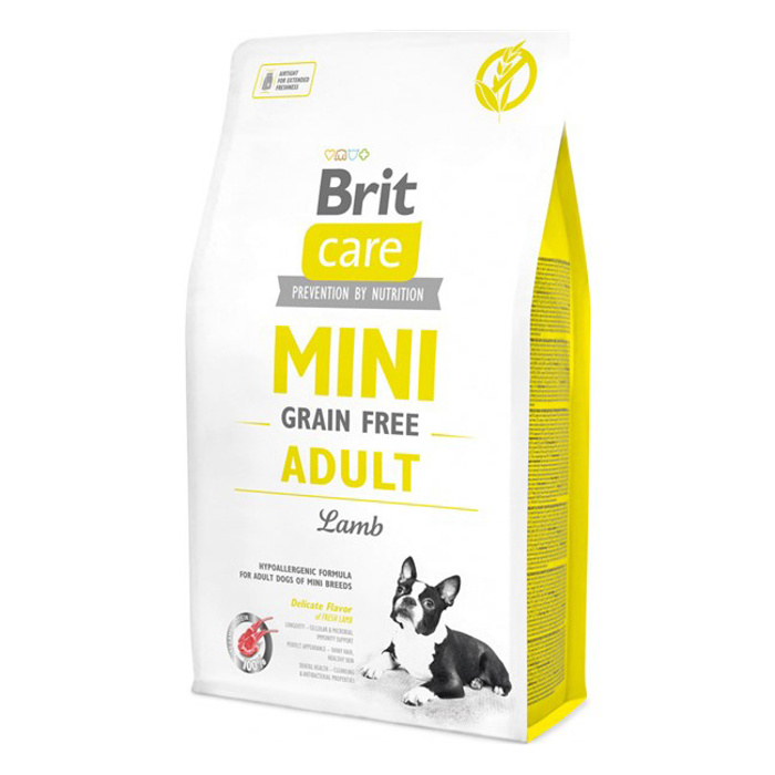 Brit Care Dog Mini Grain Free Adult Lamb 2kg Obrázek