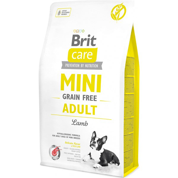 Brit Care Dog Mini Grain Free Adult Lamb 7kg Obrázek