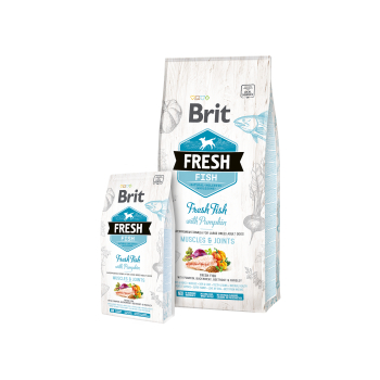 Brit Fresh Dog Fish & Pumpkin Adult Large 12kg Obrázek