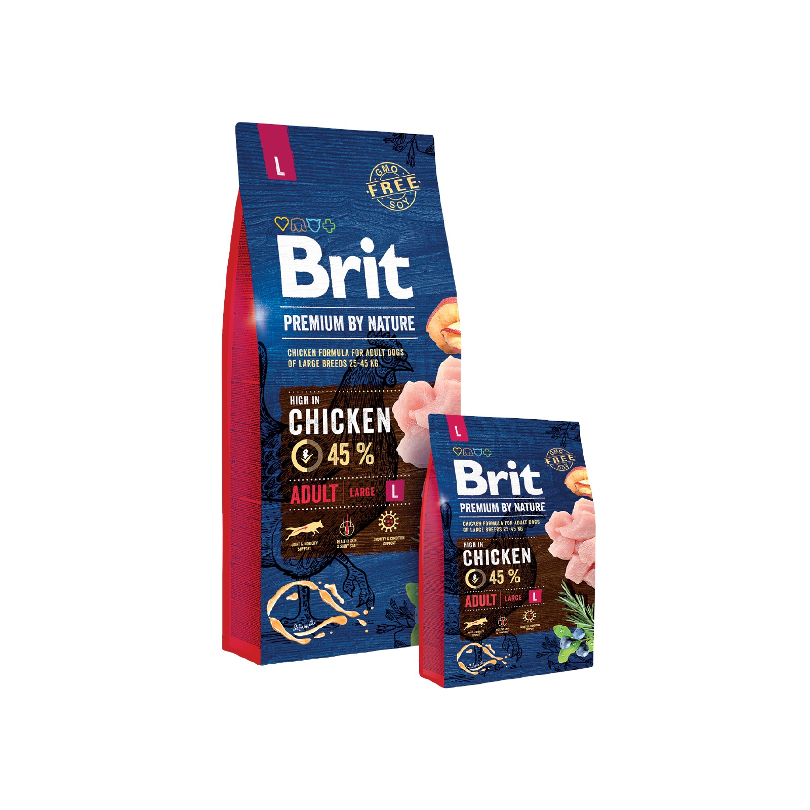 Brit Premium Dog by Nature Adult L 15kg Obrázek