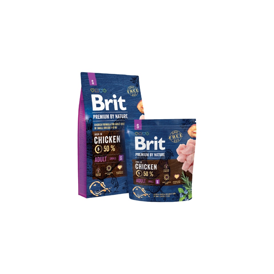 Brit Premium Dog by Nature Adult S 1kg Obrázek