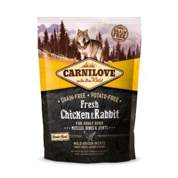 Carnilove Dog Fresh Chicken & Rabbit for Adult 1.5kg Obrázek