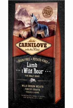 Carnilove Dog Lamb & Wild Boar Adult 12kg Obrázek