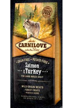 Carnilove Dog Salmon & Turkey Large Breed Adult 12kg Obrázek