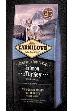 Carnilove Dog Salmon & Turkey for Puppies 12kg Obrázek