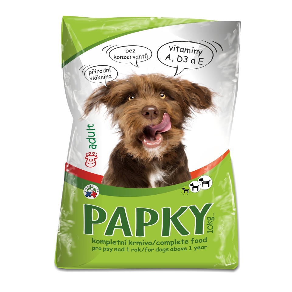 PAPKY s hovězím pro psy 10kg Obrázek