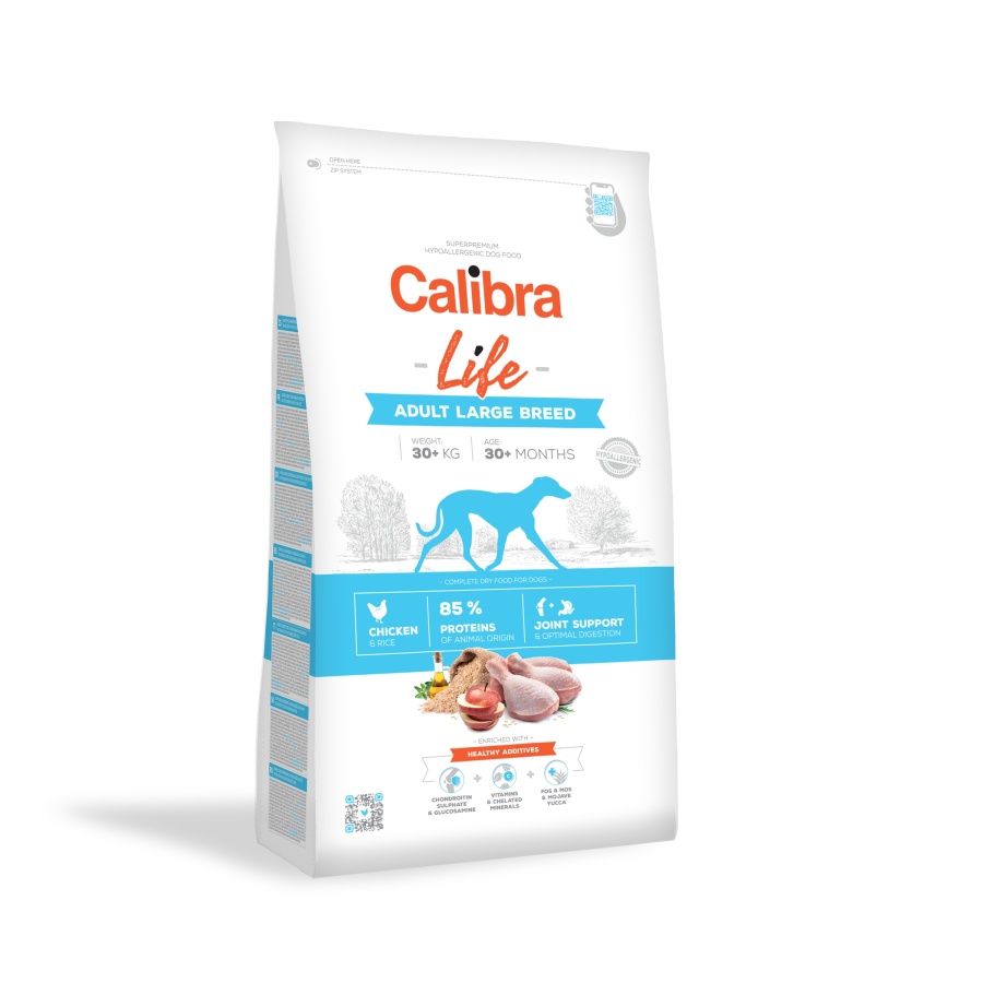 Calibra Dog Life Adult Large Breed Chicken 12 kg Obrázek