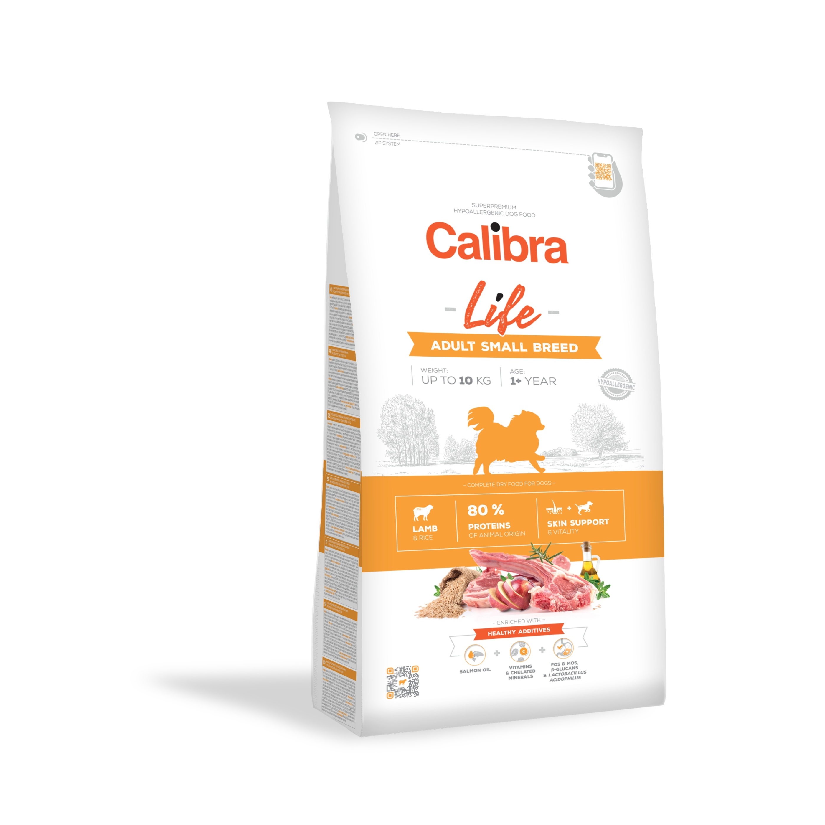 Calibra Dog Life Adult Small Breed Lamb 1,5 kg Obrázek