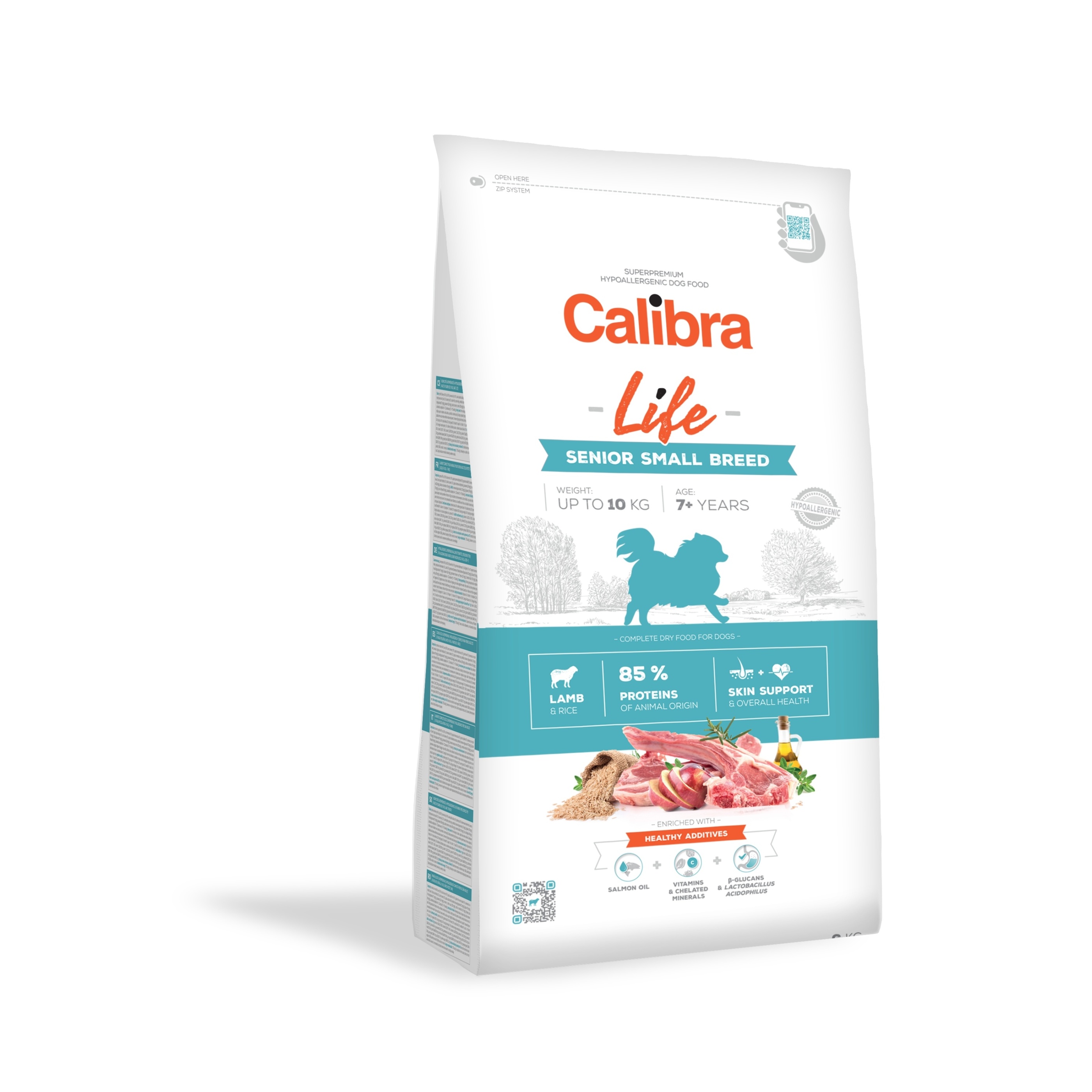 Calibra Dog Life Senior Small Breed Lamb 1,5 kg Obrázek