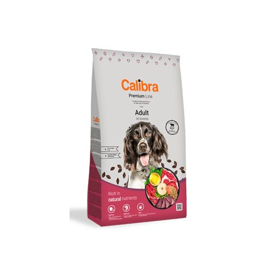 Calibra Dog Premium Line Adult Beef 12 kg NEW Obrázek