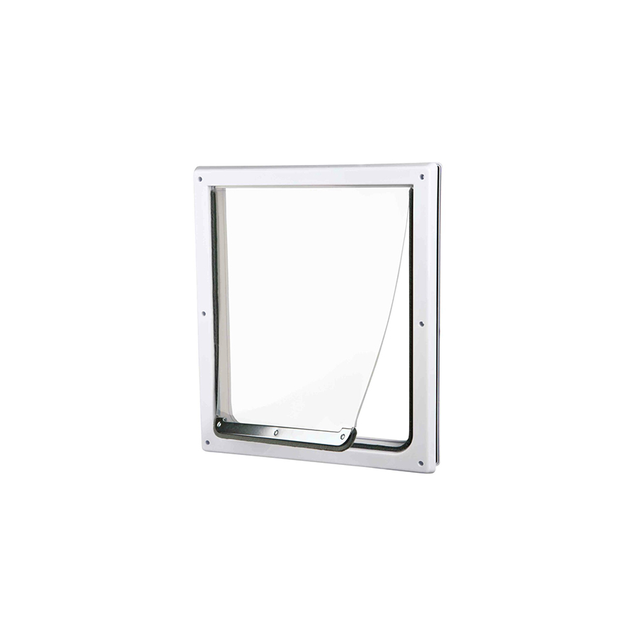 Trixie Průchozí dvířka pro psy M-XL dvoucestné 39 x 45 cm Obrázek