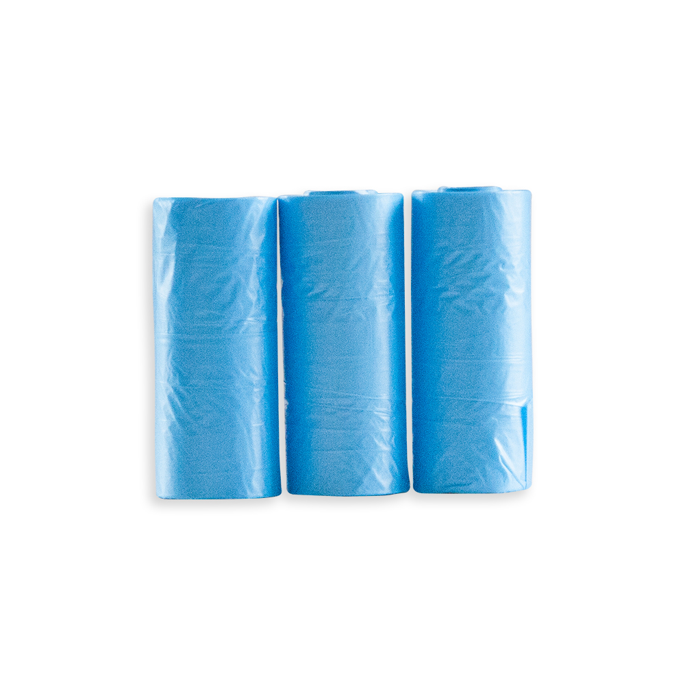 Akinu sáčky na psí exkrementy MIX barev 3x15ks Obrázek