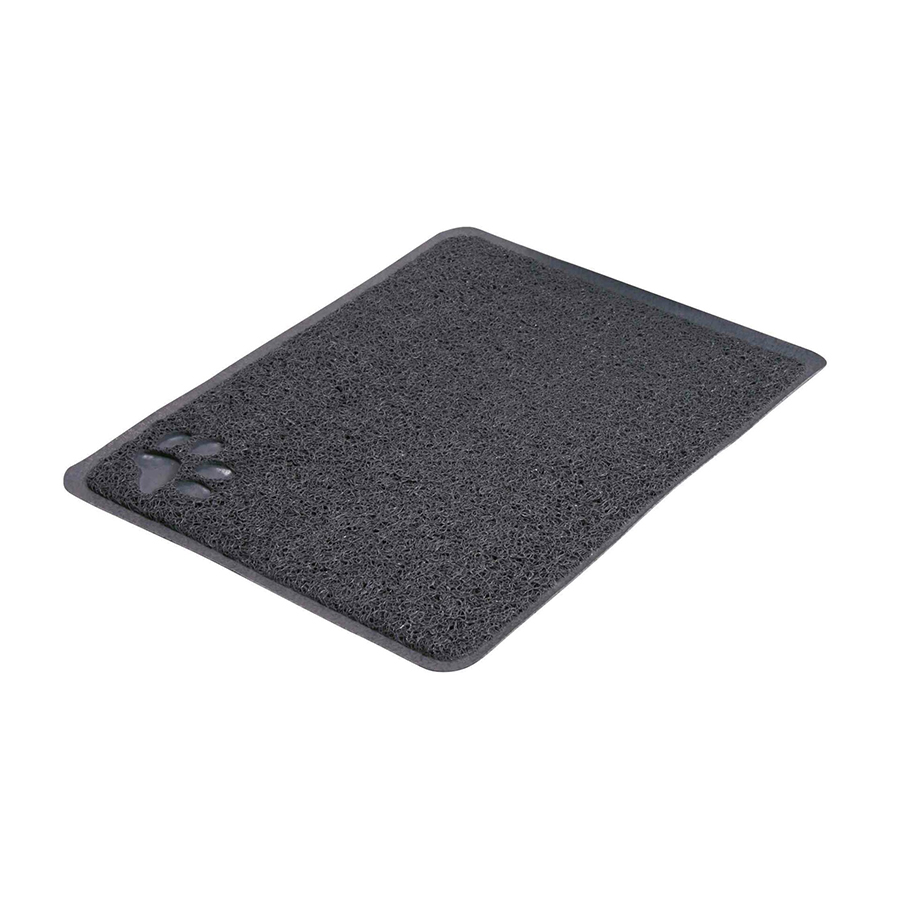 Předložka PVC s tlapkou, šedá k WC 45 x 37cm TR Obrázek