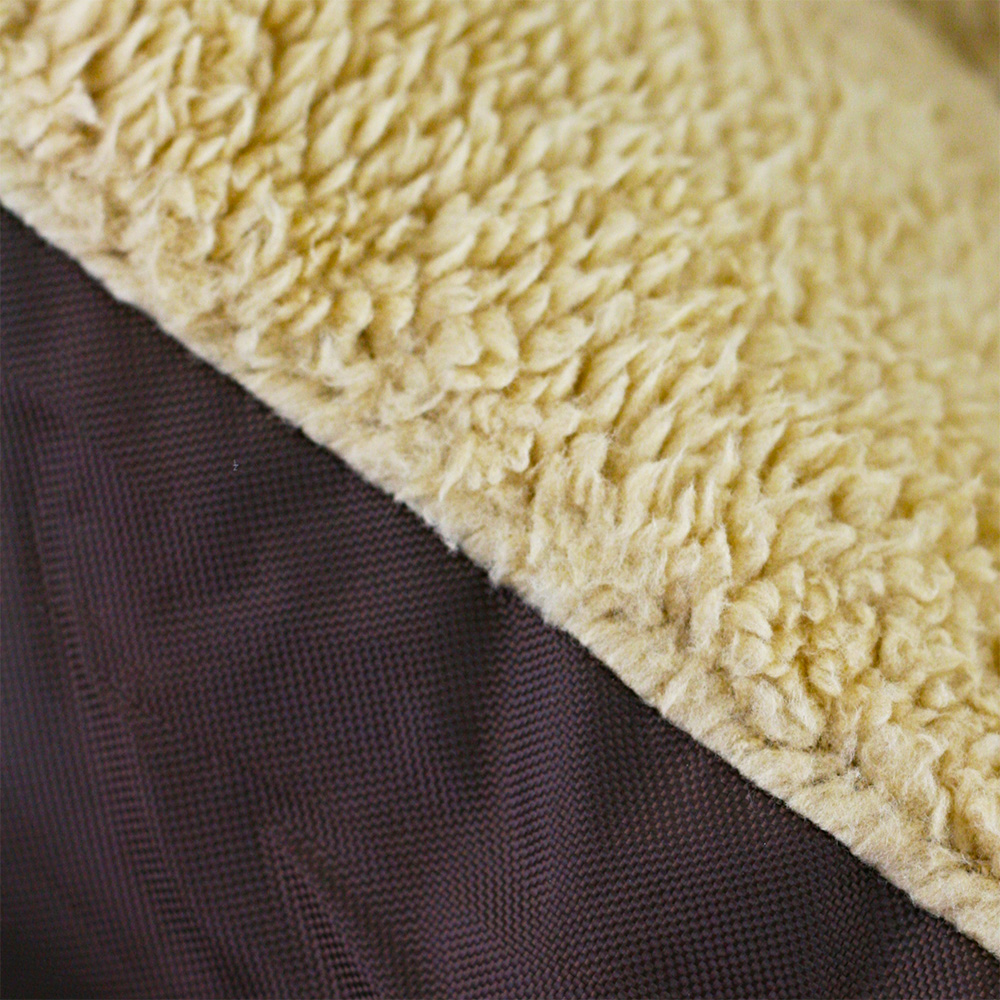 Akinu pelech nylon&fleece s tlapkou M 75x58 cm Barva: Béžová Obrázek