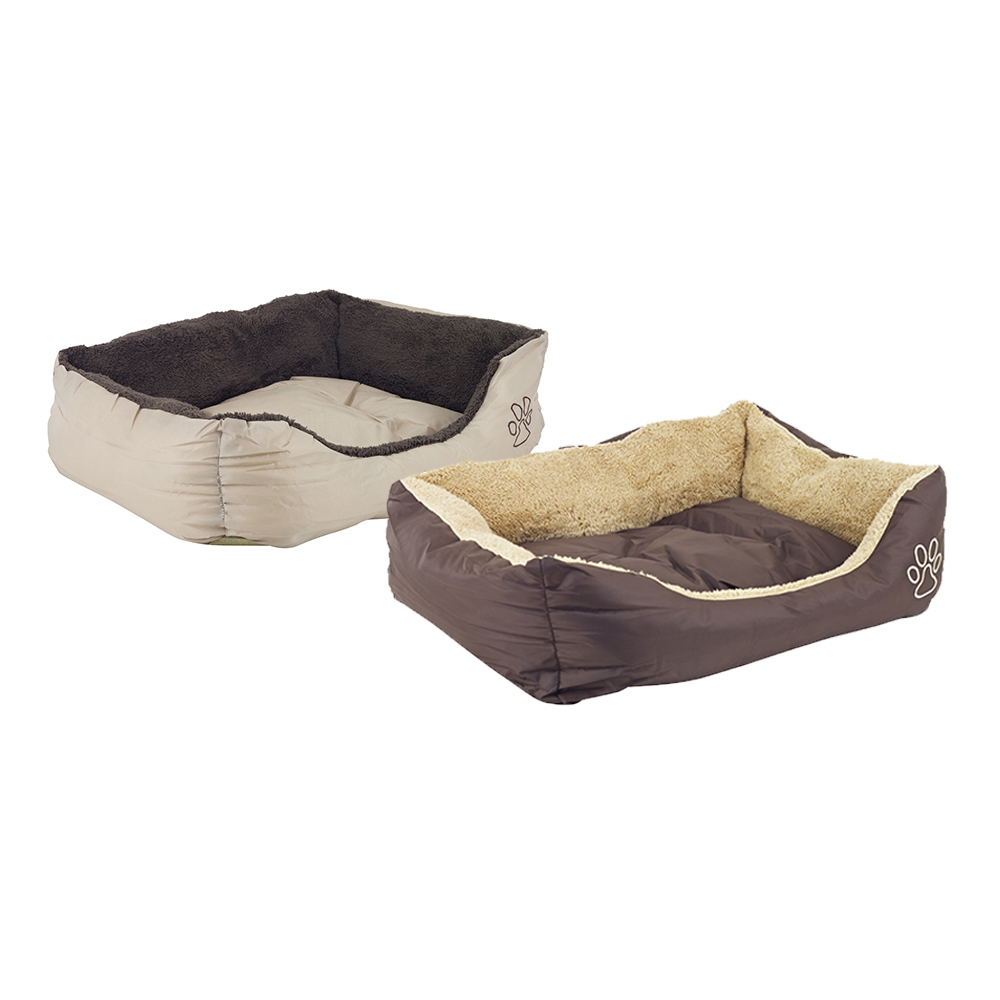 Akinu pelech nylon&fleece s tlapkou M 75x58 cm Barva: Béžová Obrázek