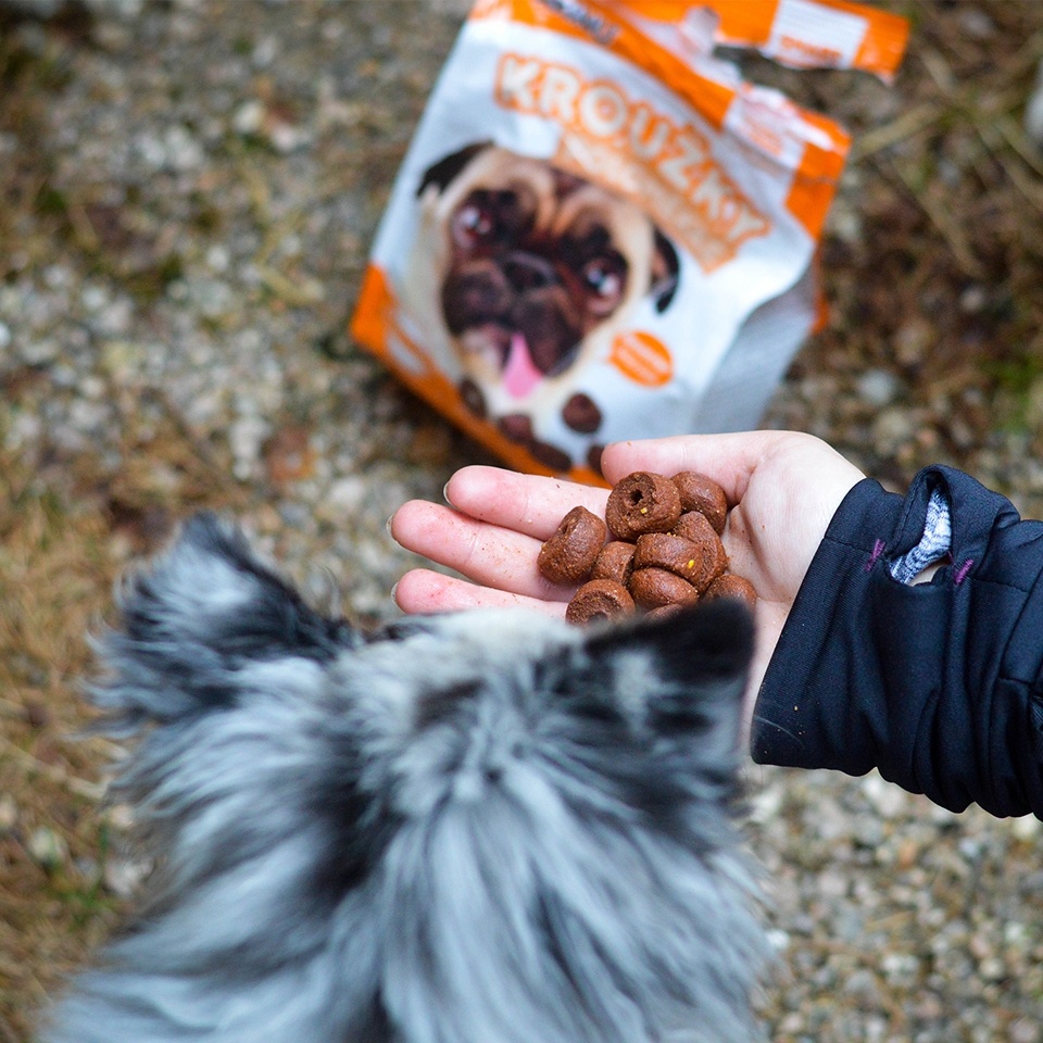 Akinu kroužky pro psy poloměkké 500g Obrázek