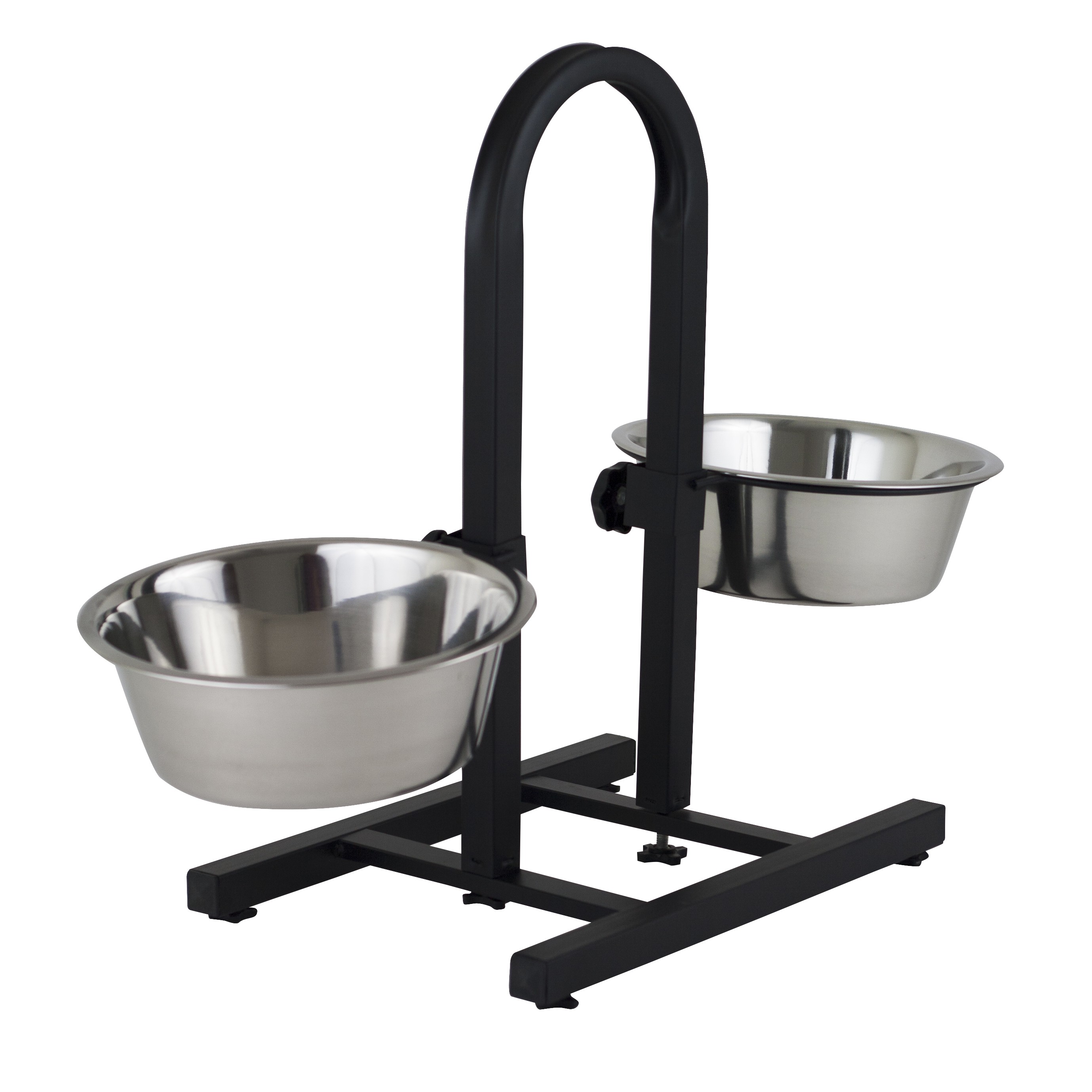 Akinu stojan na misky "U" 2 x 2,5 L stavitelný Obrázek