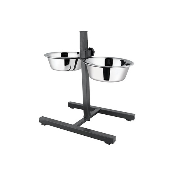 Akinu stojan na misky stavitelný 2x1,8 l Obrázek