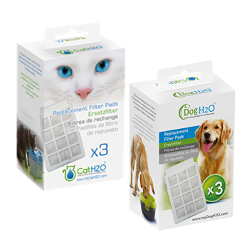 Akinu Náhradní filtry do fontány H2O, 3ks Obrázek