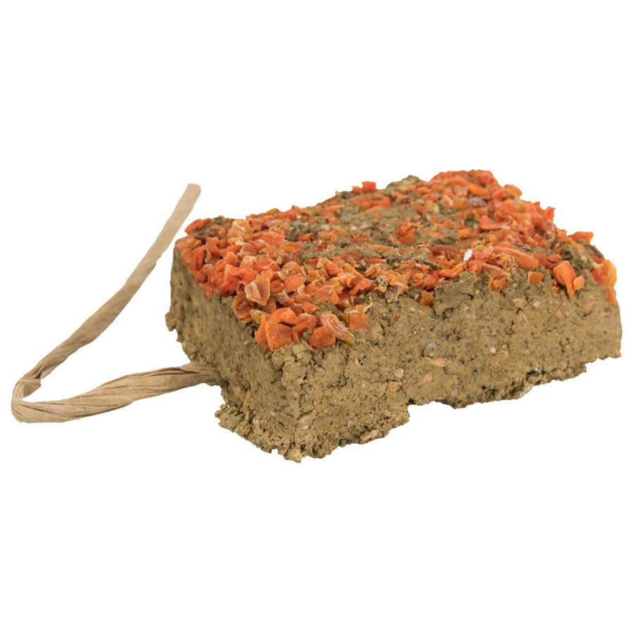 Trixie Jílová cihlička s mrkví, 100g Obrázek