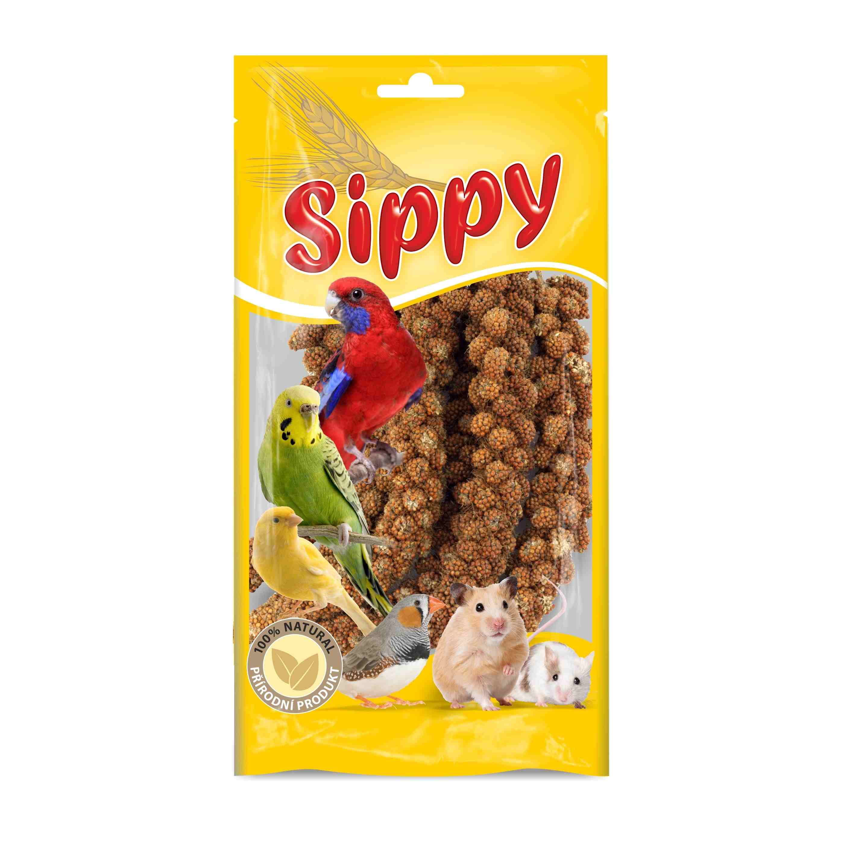 Sippy senegalské proso v klasech 100g Obrázek