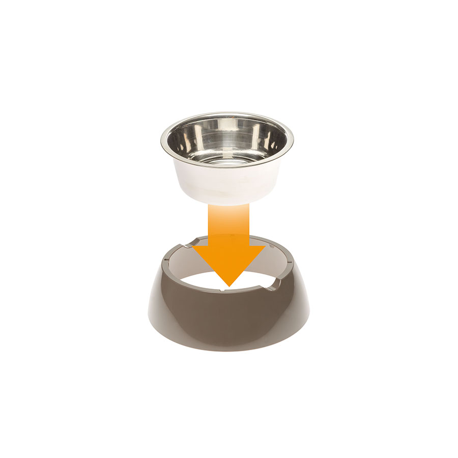 Ferplast JOLIE miska M 850 ml Barva: Béžová Obrázek