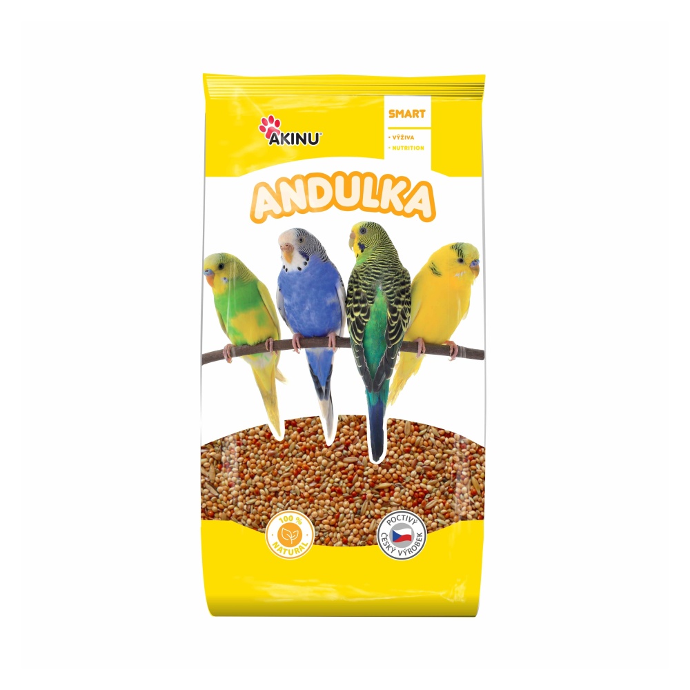 Akinu kompletní menu andulka 1kg Obrázek