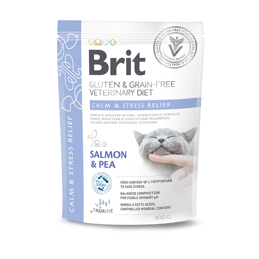 Brit VD Cat GF Care Calm&Stress Relief 400g Obrázek