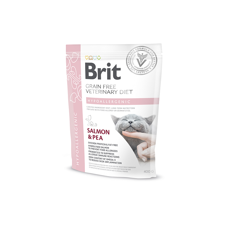 Brit VD Cat GF Hypoallergenic 400g Obrázek