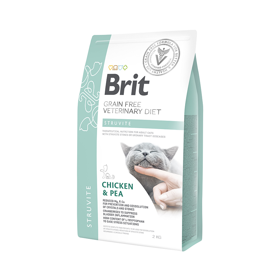 Brit VD Cat GF Struvite 2kg Obrázek