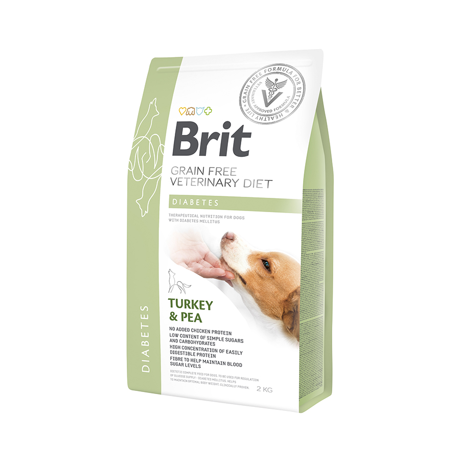 Brit VD Dog GF Diabetes 2kg Obrázek