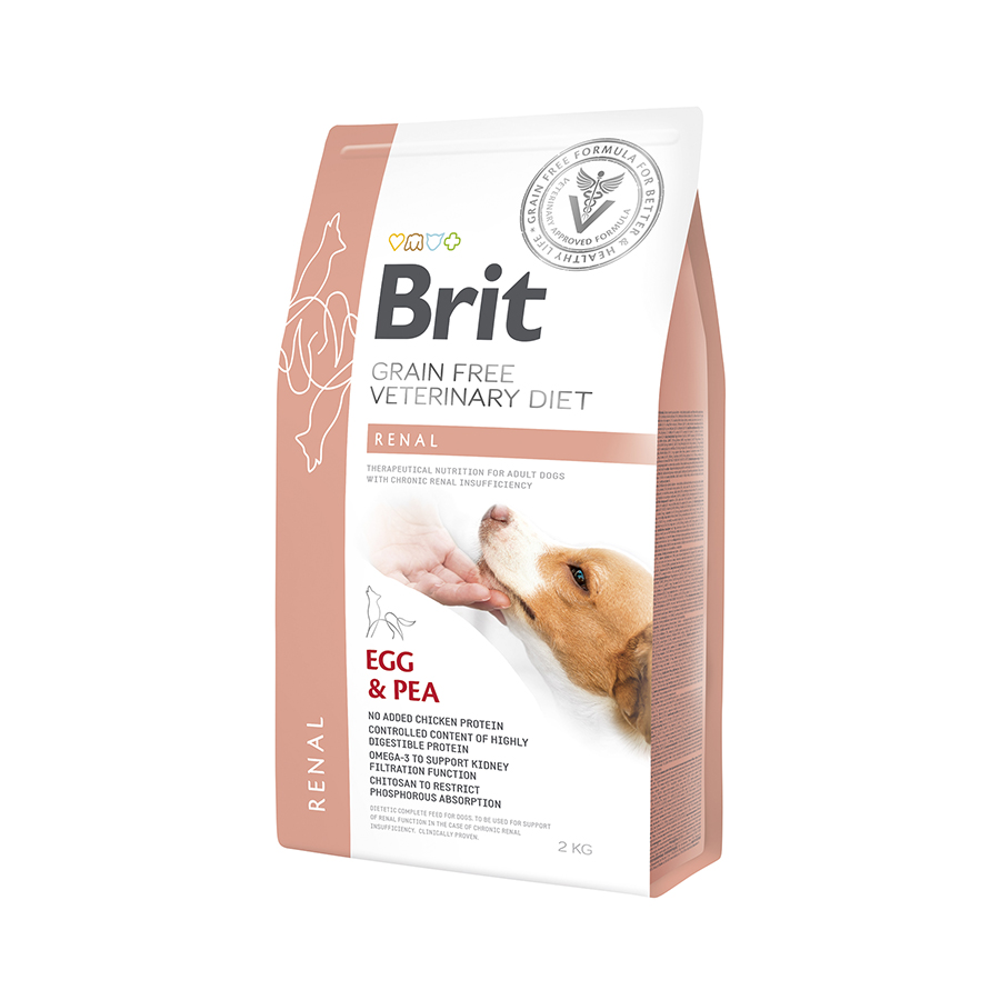 Brit VD Dog GF Renal 2kg Obrázek