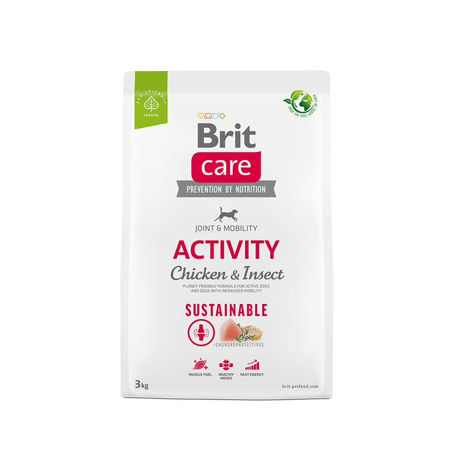 Brit Care Dog Sustainable Activity, 3 kg Obrázek