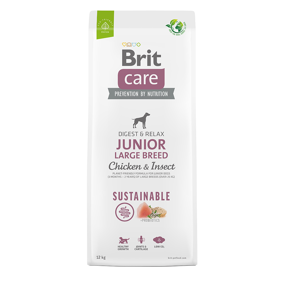 Brit Care Dog Sustainable Junior Large Breed, 12 kg Obrázek