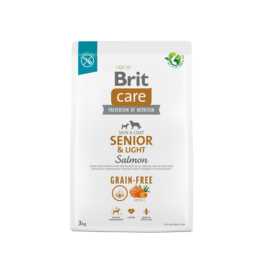 Brit Care Dog Grain-free Senior & Light, 3 kg Obrázek