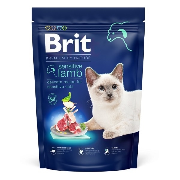 Brit Premium Cat by Nature Sensitive Lamb 1,5kg Obrázek