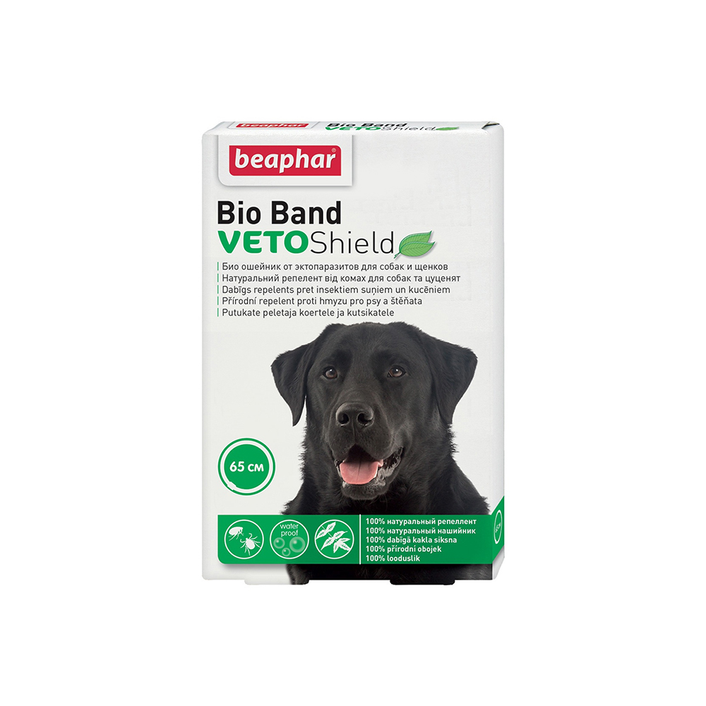 Beaphar Obojek antipar. pes Bio Band Plus VetoSh.65cm Obrázek