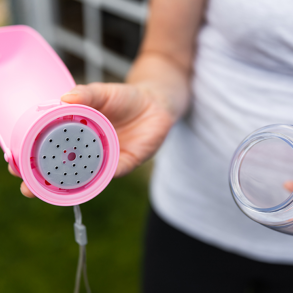 Akinu cestovní lahev 550 ml Barva: Růžová Obrázek