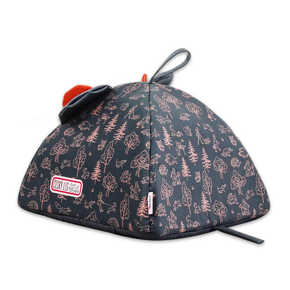 Akinu ČESKÝ LES kukaň 45x40x43 cm Barva: Červená Obrázek