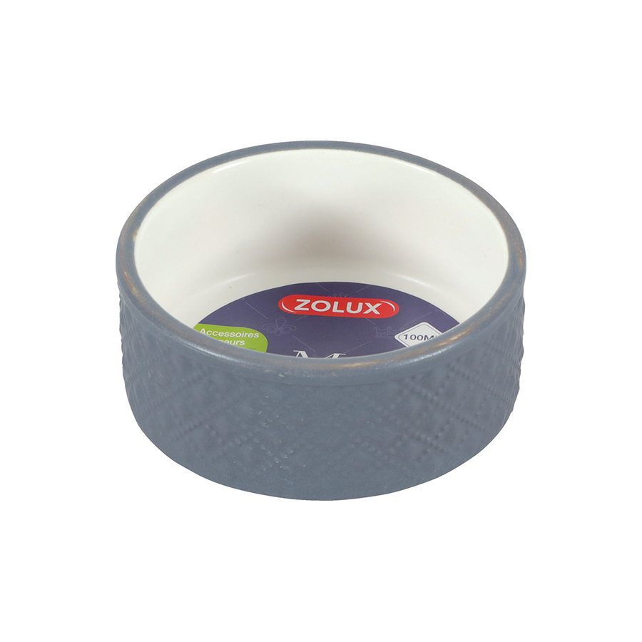 Zolux miska keramická MARGOT hlodavec 100ml Barva: Červená Obrázek