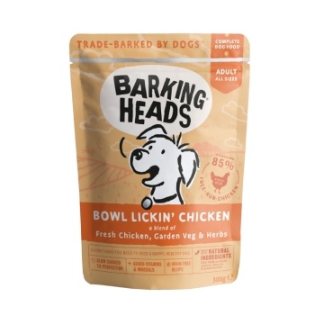 BARKING HEADS Bowl Lickin’ Chicken 300g + Množstevní sleva Obrázek