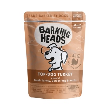 BARKING HEADS Top Dog Turkey kapsička 300g + Množstevní sleva Obrázek