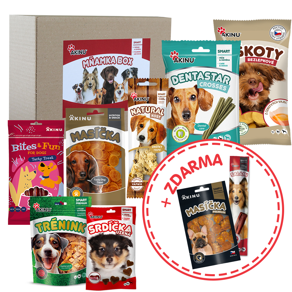Akinu Mňamka box pro psy Obrázek