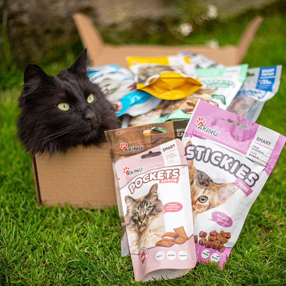 Akinu Mňamka box pro kočky Obrázek