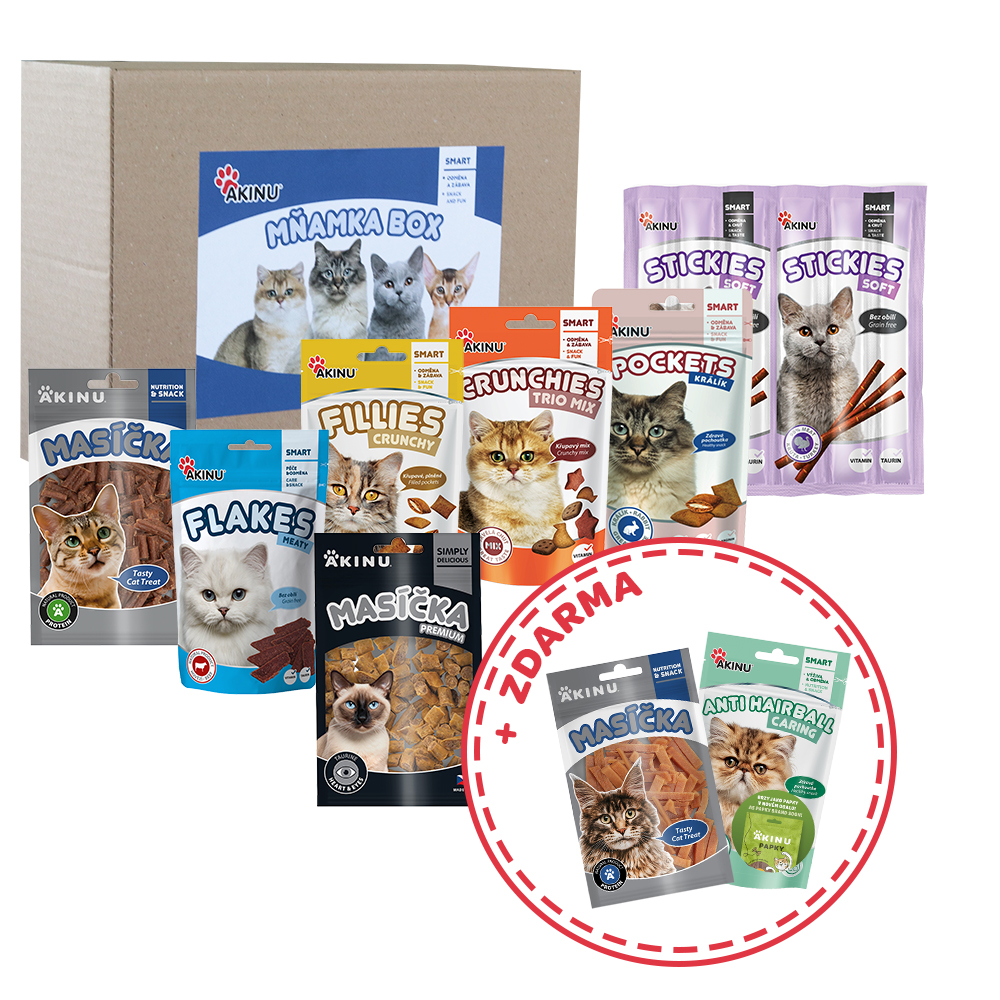 Akinu Mňamka box pro kočky Obrázek