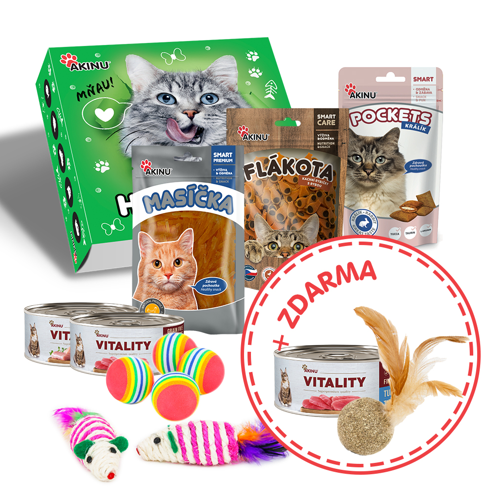 Akinu Happy box pro kočku Obrázek