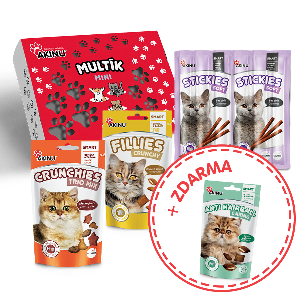 Akinu mini MULTÍK Svačinka pro kočky Obrázek